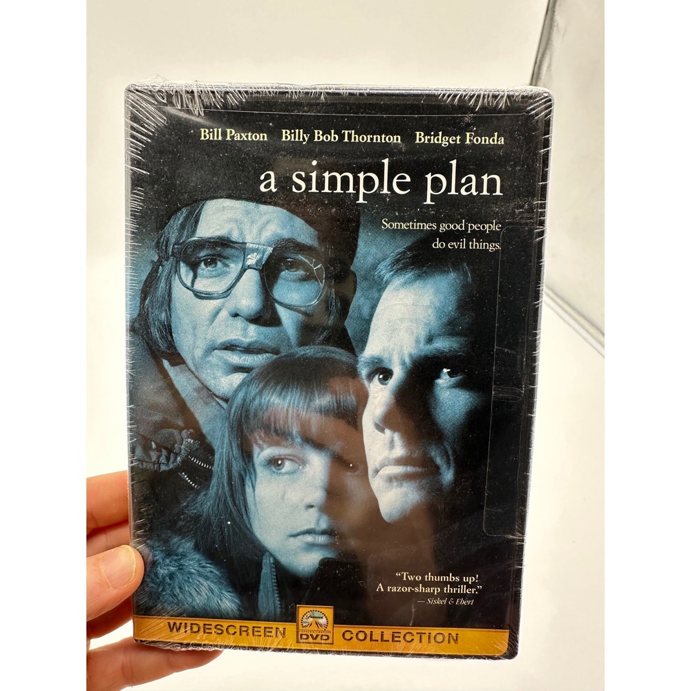 A‎ Simple Plan DVD Movie Crime Thriller Widescreen Paramount New